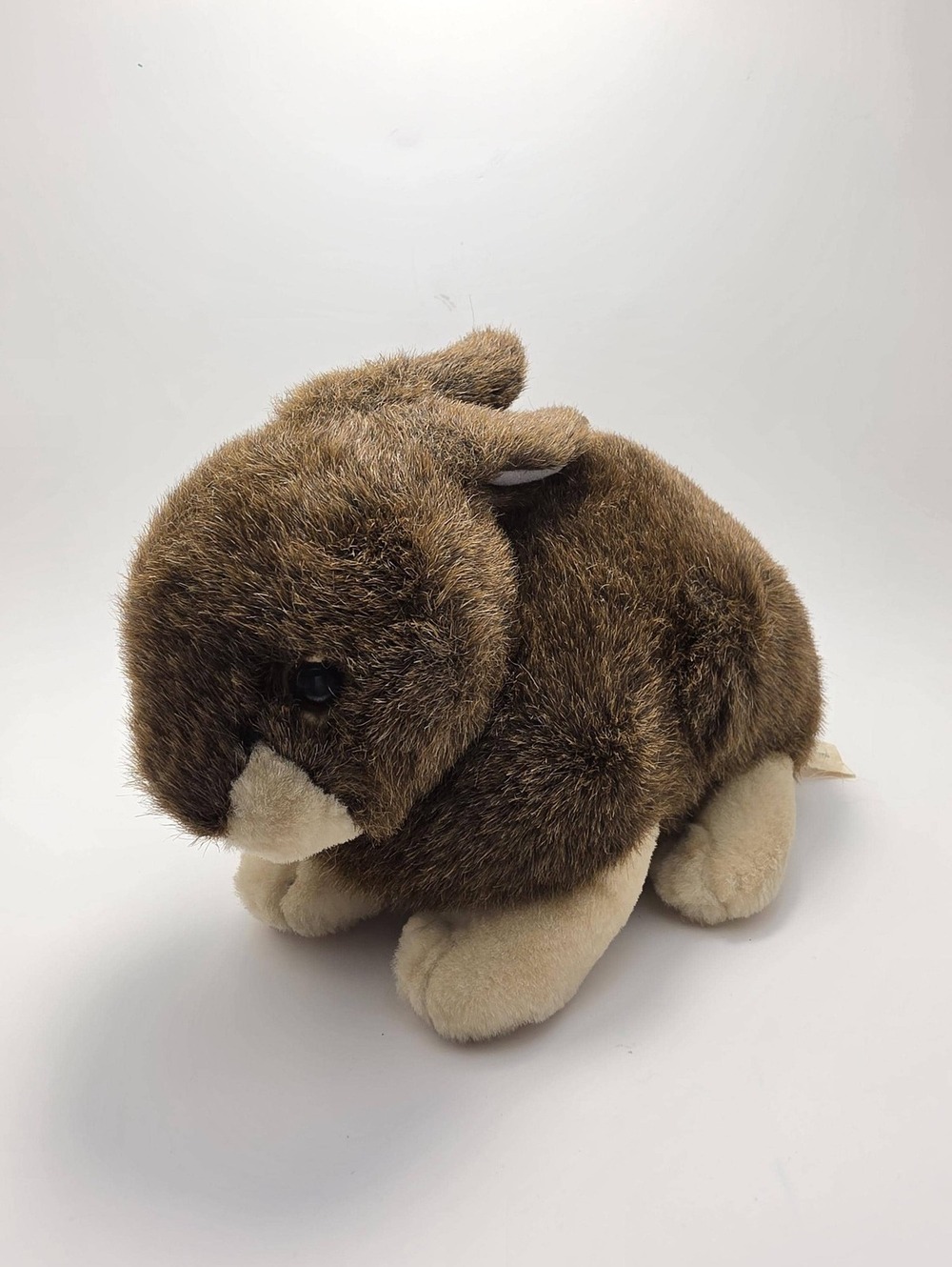 Ganz "Lying Bunny" the Brown Bunny Rabbit Plush (10 inch)